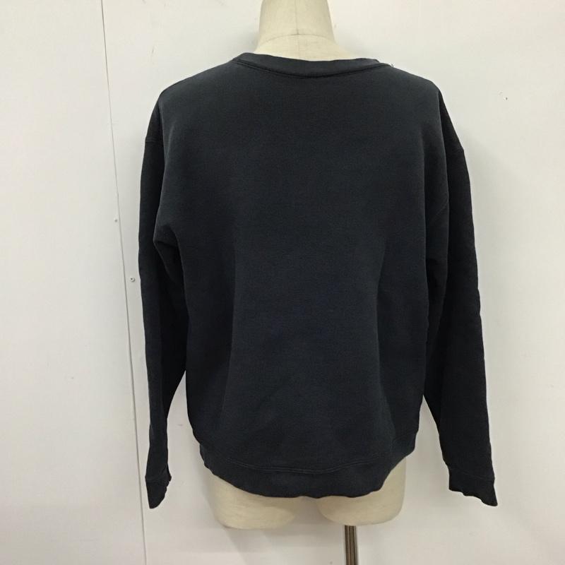 アヴィレックス AVIREX トレーナー 長袖 長袖 6号 プリント 紺 / ネイビー /  メンズ USED 古着 中古 10124938