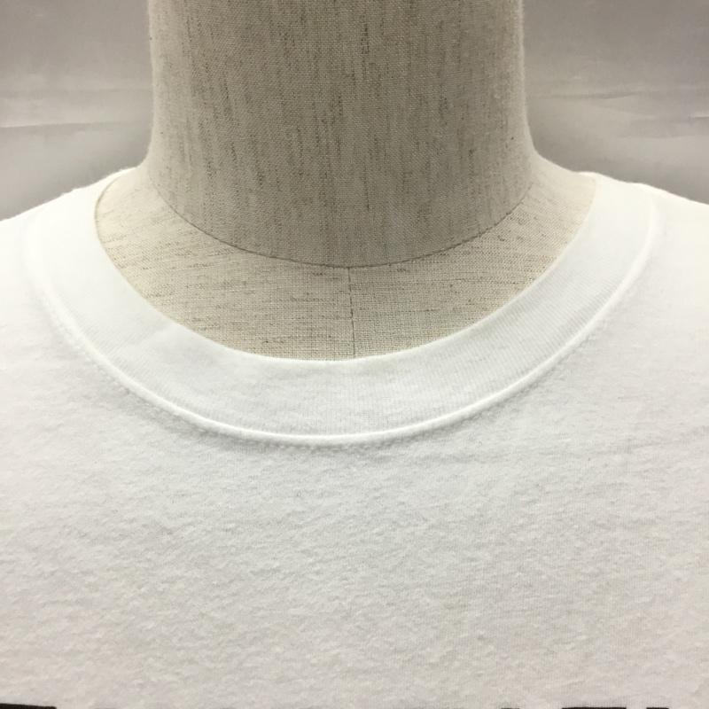 ザノースフェイス THE NORTH FACE Tシャツ 半袖 半袖カットソー プリントTシャツ クルーネックカットソー XL プリント 白 / ホワイト /  メンズ USED 古着 中古 10116692
