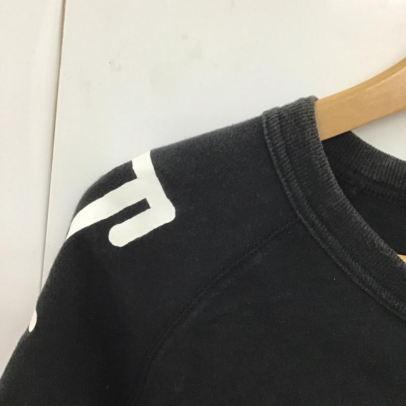 ステューシー STUSSY Tシャツ 半袖 半袖カットソー プリントTシャツ クルーネックカットソー S ロゴ、文字 黒 / ブラック /  メンズ USED 古着 中古 10130574