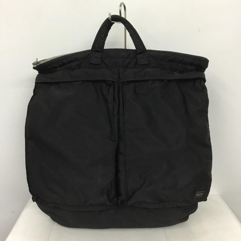 ポーター PORTER トートバッグ トートバッグ 2WAY タンカー TANKER ロゴ、文字 黒 / ブラック /  メンズ USED 古着 中古 10138125