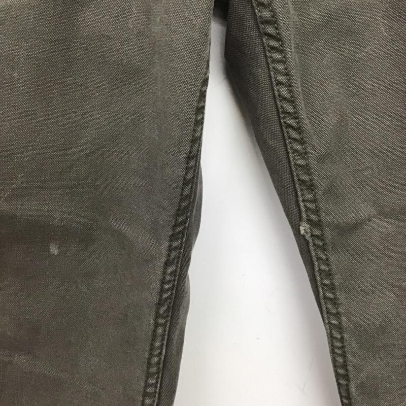 古着 USED パンツ ワークパンツ、ペインターパンツ ワークパンツ ワイドパンツ カジュアルパンツ 古着 34 無地 ダークグレー / ダークグレー /  メンズ USED 古着 中古 10148188