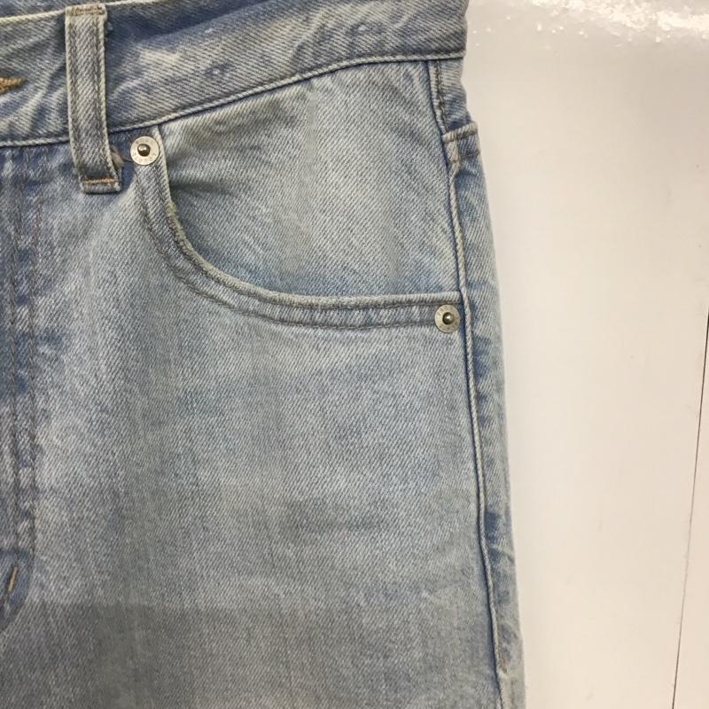 ローリーズファーム LOWRYS FARM パンツ デニム、ジーンズ L 無地 水色 / ライトブルー /  レディース USED 古着 中古 10144032