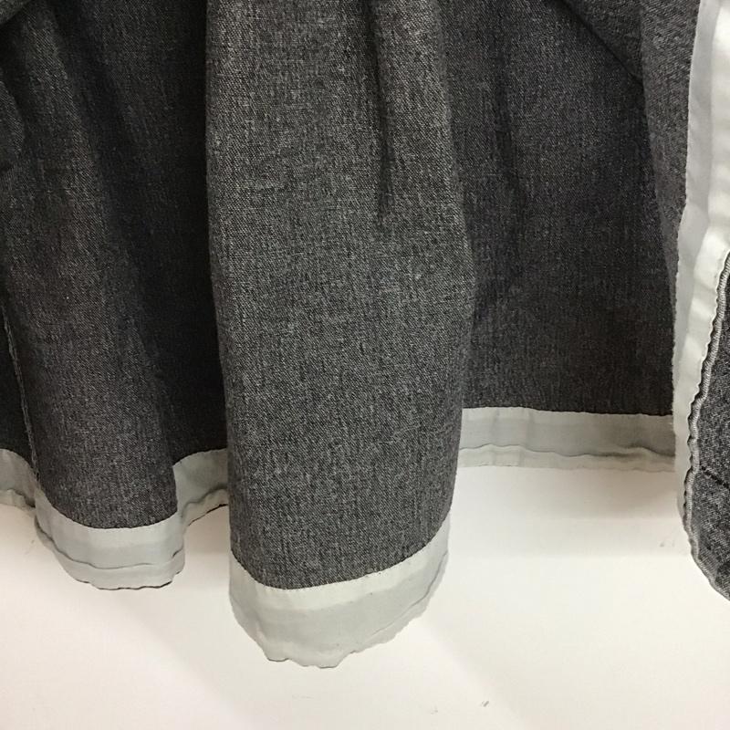 ニコアンド niko and... スカート ロングスカート L 無地 黒 / ブラック /  レディース USED 古着 中古 10129703