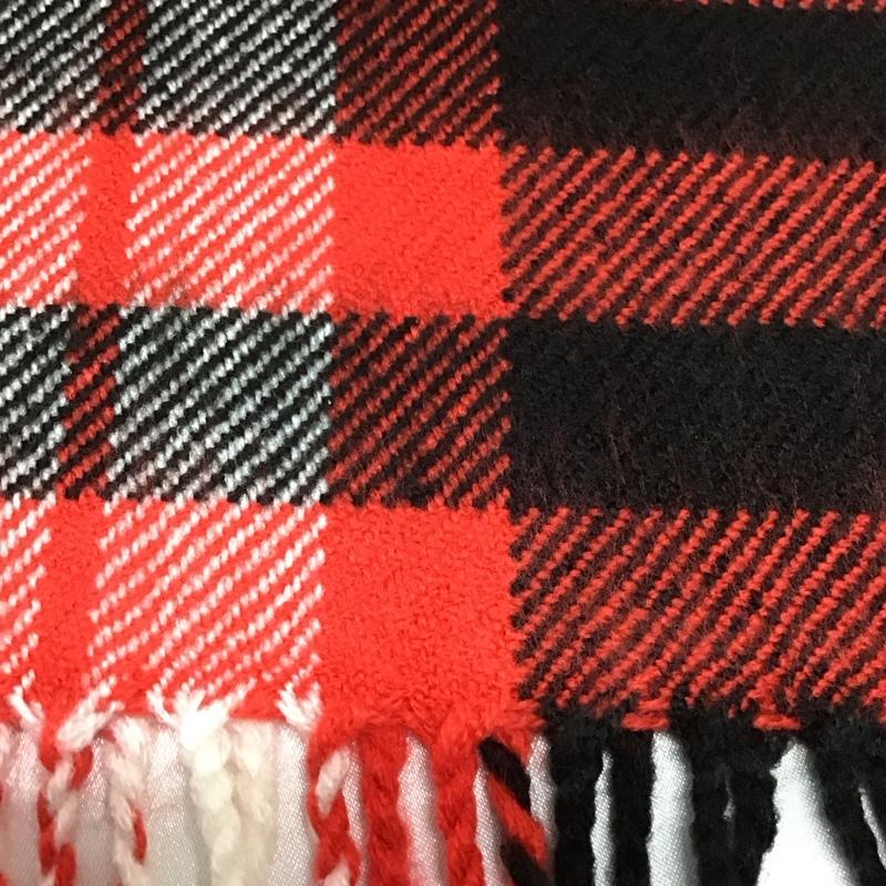 ナノユニバース nano・universe マフラー マフラー チェック マルチカラー / マルチカラー /  メンズ USED 古着 中古 10108643