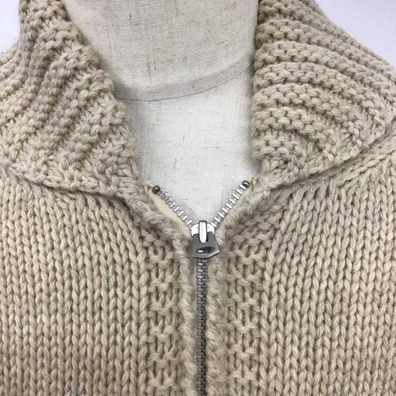 ウィアード WEIRDO カーディガン 長袖 ウルフ 日本製 ニット L  マルチカラー / マルチカラー /  メンズ USED 古着 中古 10115070