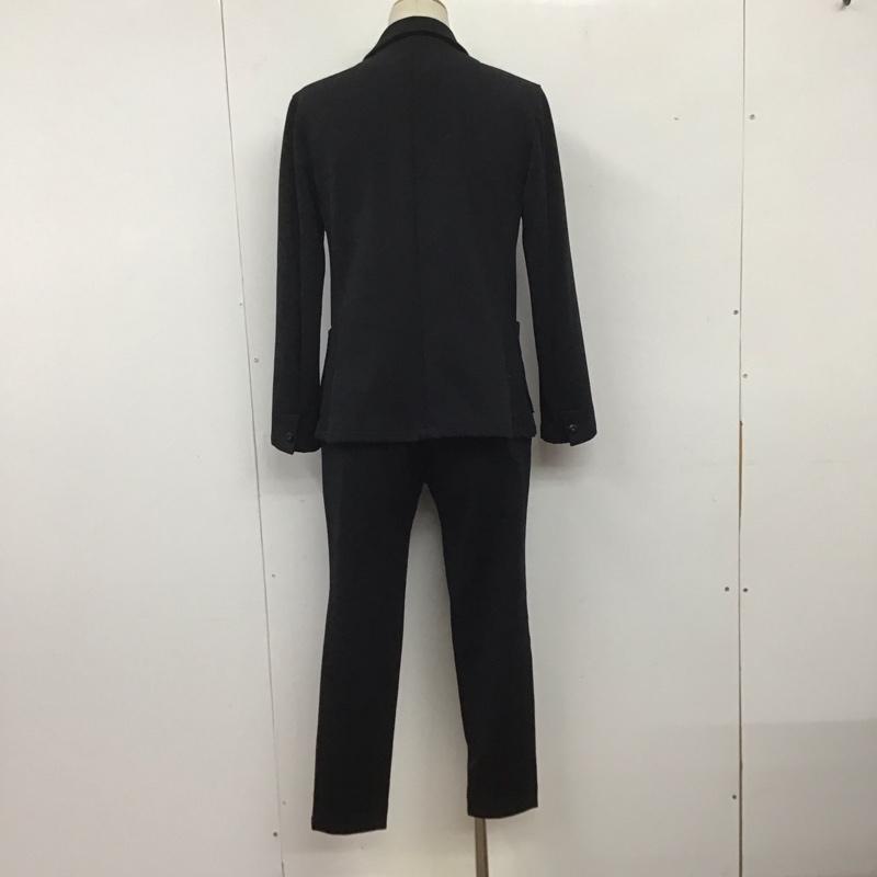 カーリー Curly セットアップ セットアップ セットアップ 長袖ジャケット スラックスパンツ 2点セット 2 無地 黒 / ブラック /  メンズ USED 古着 中古 10142079