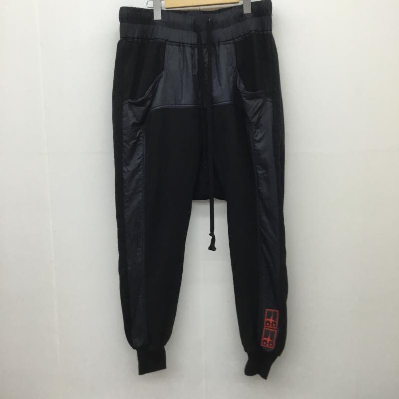ユーズドクロージング used clothes パンツ サルエルパンツ CVTVLIST カタリスト22AW　Limited　GENERAL　PANTS 2 ロゴ、文字 X ワンポイント 黒 / ブラック /  メンズ USED 古着 中古 10119029