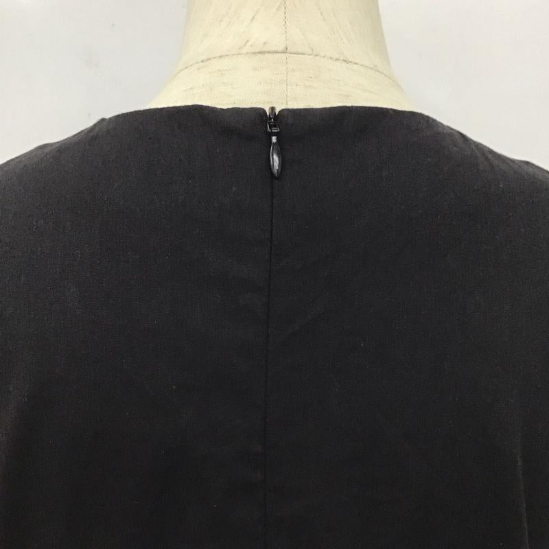 ミラオーウェン Mila Owen セットアップ セットアップ 09WF0182010 パンツ ノースリーブ 1 無地 黒 / ブラック /  レディース USED 古着 中古 10133312