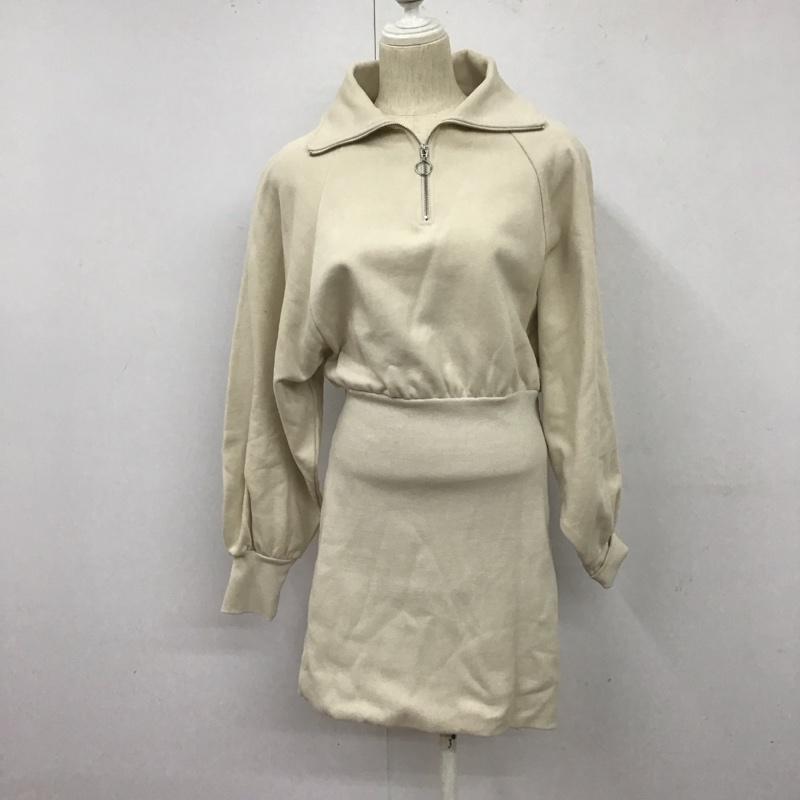 チコ CHICO ワンピース ミニスカート FREE 無地 ベージュ / ベージュ /  レディース USED 古着 中古 10126569
