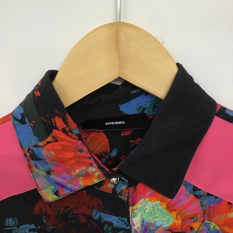 ディーゼル DIESEL シャツ、ブラウス 長袖 長袖シャツ プリントシャツ カラーシャツ プリント マルチカラー / マルチカラー /  レディース USED 古着 中古 10147649