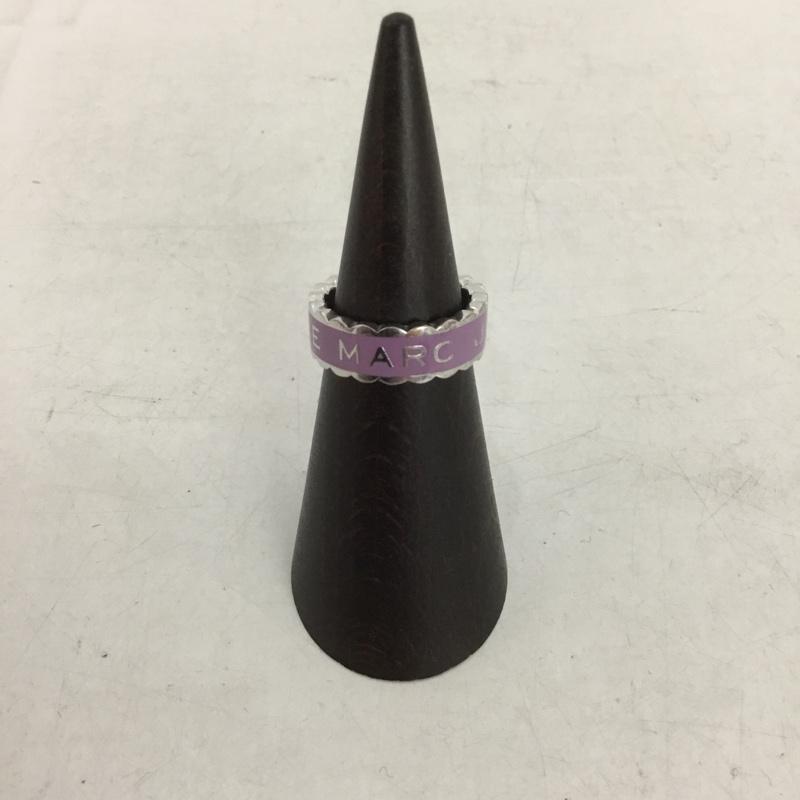 マークジェイコブス MARCJACOBS アクセサリー 指輪 THE MEDALLION RING SCALLOPED ザ メダリオン リング スカラップ 11号 ロゴ、文字 紫 / パープル /  レディース USED 古着 中古 10133409