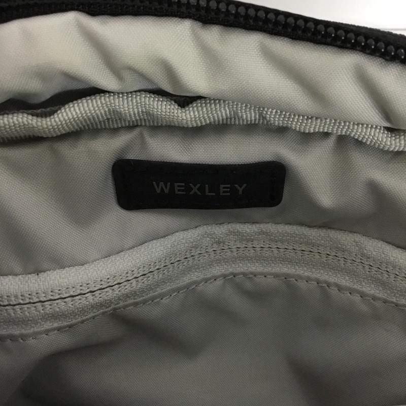 ウェクスレイ WEXLEY ポーチ ポーチ ロゴ、文字 黒 / ブラック /  メンズ USED 古着 中古 10145174