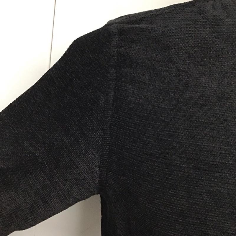 シャリーフ SHAREEF シャツ、ブラウス 長袖 15713049 ノーカラー ロングシャツ 1 無地 黒 / ブラック / X 青 / ブルー /  メンズ USED 古着 中古 10121355