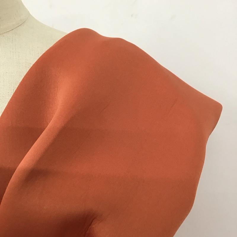エイソス asos ワンピース ロングスカート ドレス ノースリーブ ベルト UK6 無地 橙 / オレンジ /  レディース USED 古着 中古 10112965