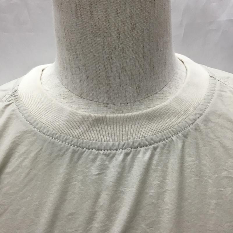 ザノースフェイス THE NORTH FACE カットソー 半袖 np2024n ナイロンカットソー 半袖カットソー S ロゴ、文字 ベージュ / ベージュ /  メンズ USED 古着 中古 10114898