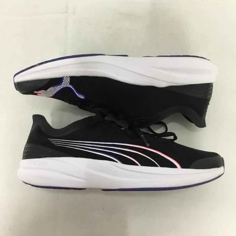 プーマ PUMA スニーカー スニーカー 379442-12 REDEEM PRO RACER 25cm 箱有 25.0cm  黒 / ブラック /  レディース USED 古着 中古 10146483