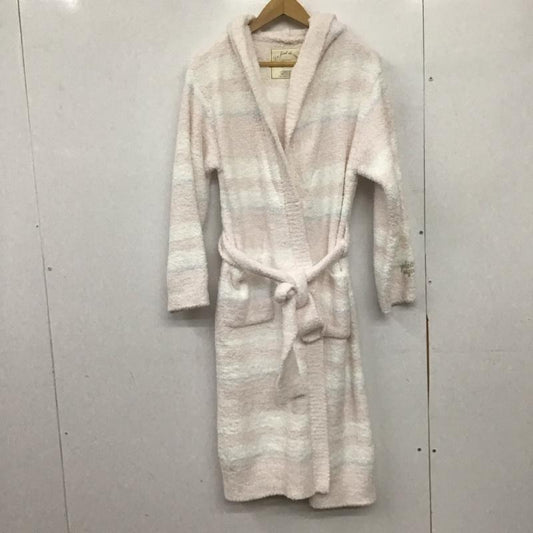 ジェラートピケ gelato pique カーディガン 長袖 PWNT185032 パウダーボーダーガウン ルームウェア ロゴ FREE ロゴ、文字 白 / ホワイト / X 桃 / ピンク / X 水色 / ライトブルー /  レディース USED 古着 中古 10145906