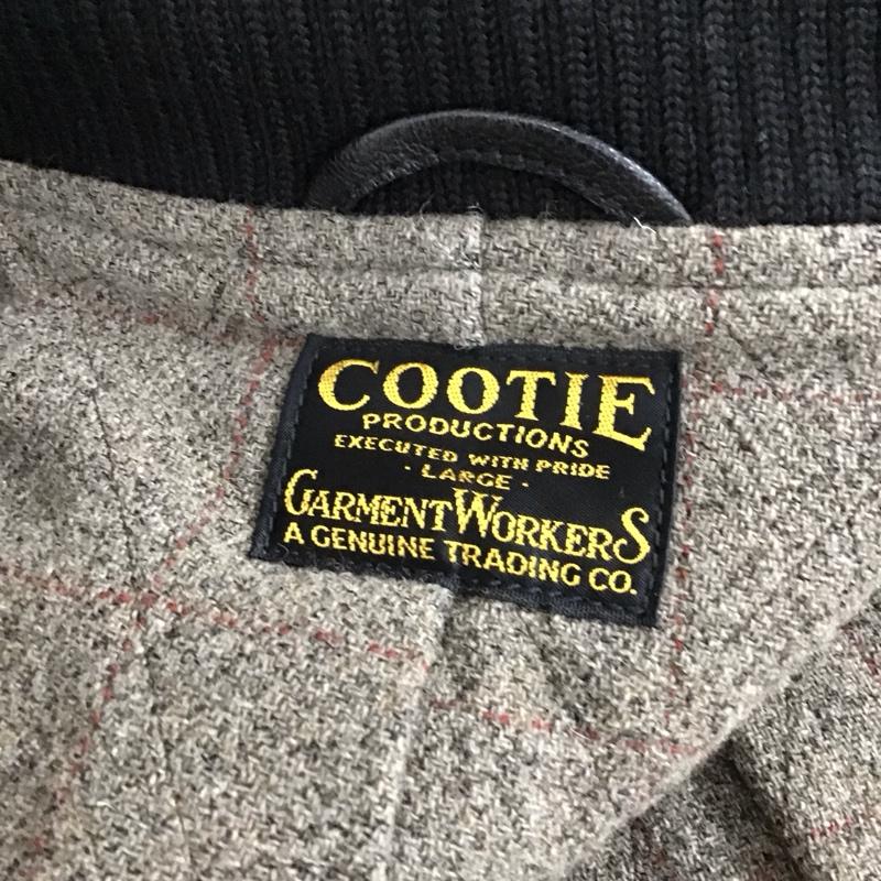 クーティー COOTIE ジャケット、上着 ジャケット、ブレザー カラージャケット カジュアルジャケット アウター L 無地 黒 / ブラック /  メンズ USED 古着 中古 10117849