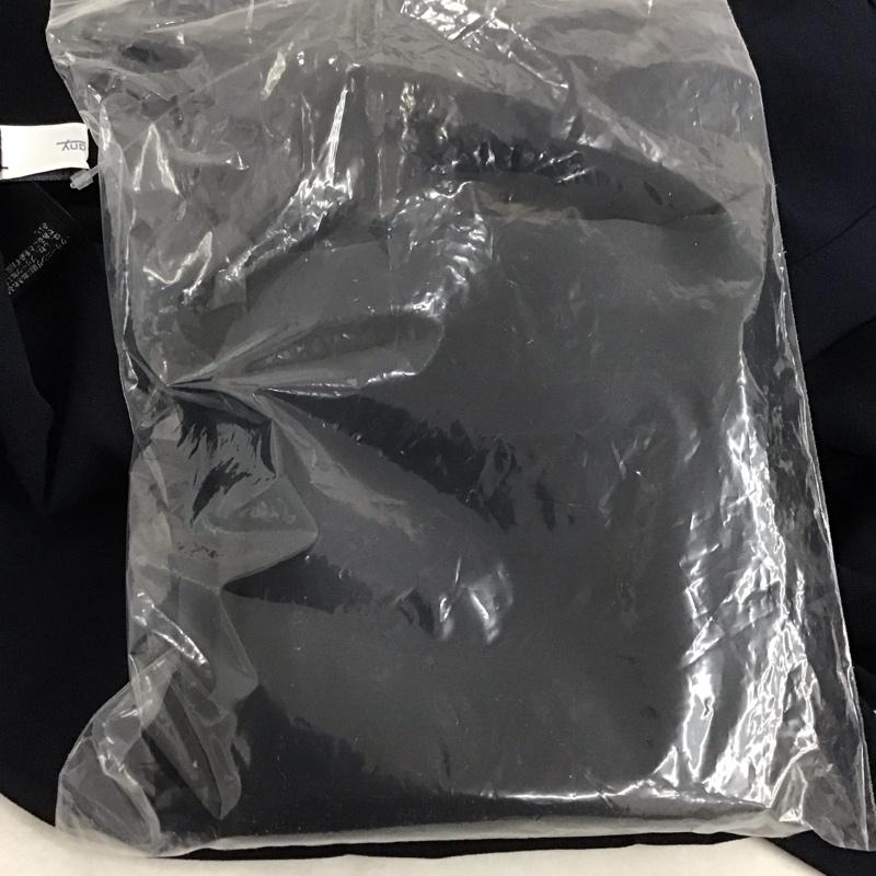 シップス SHIPS ワンピース ロングスカート 724-50-0051 ウォッシャブル ジョーゼット プリーツ ロングスリーブワンピース FREE 無地 紺 / ネイビー /  レディース USED 古着 中古 10142231