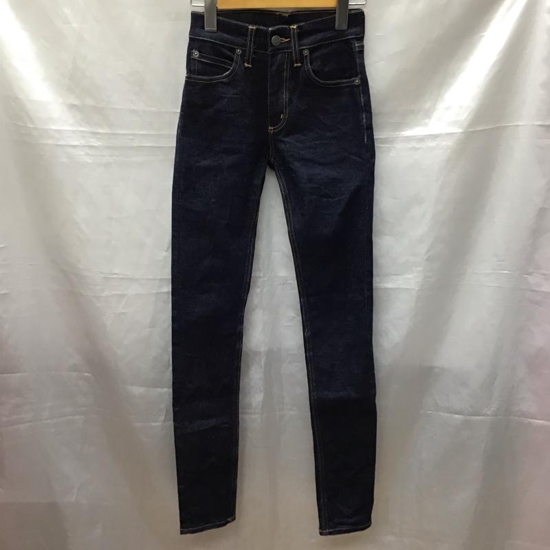 チープマンデイ CHEAP MONDAY パンツ デニム、ジーンズ スキニーパンツ ストレッチ W25 L32 無地 インディゴ / インディゴ /  レディース USED 古着 中古 10115421
