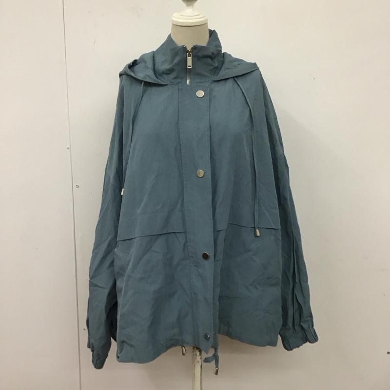 ザラ ZARA ジャケット、上着 ジャンパー、ブルゾン S 無地 水色 / ライトブルー /  レディース USED 古着 中古 10125061