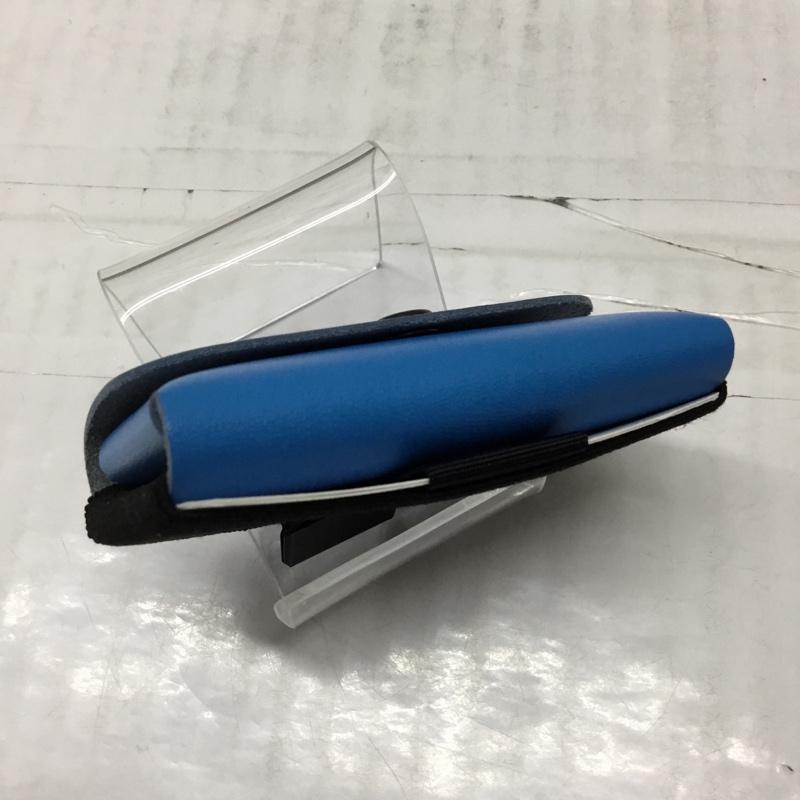 ラディアル RADIALL 財布 コンパクト財布 RAD-24SS-ACC005 TRUE DEAL TINY WALLET ロゴ、文字 青 / ブルー / X 黒 / ブラック /  メンズ USED 古着 中古 10109558