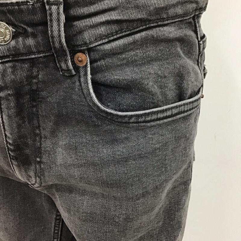 ザラ ZARA パンツ デニム、ジーンズ 3643 014 807 スキニー 無地 黒 / ブラック /  レディース USED 古着 中古 10113657