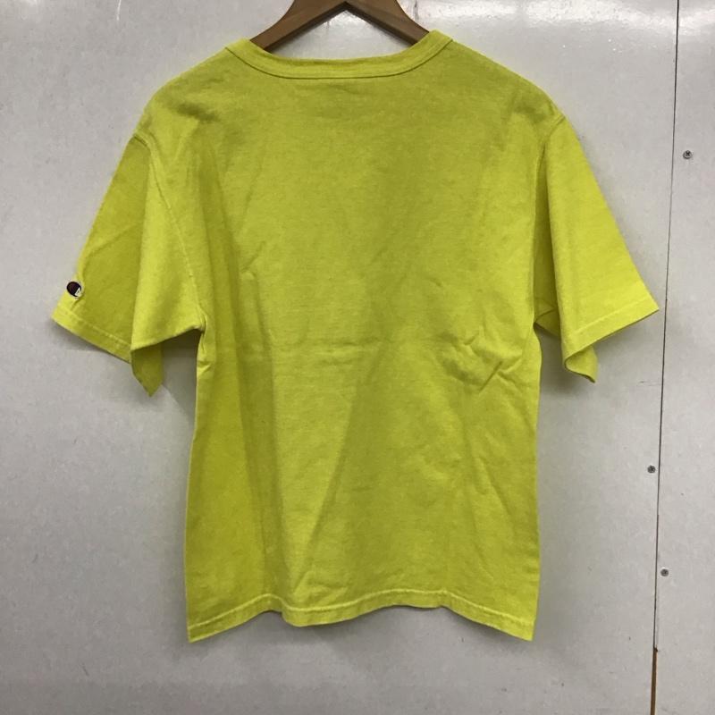 チャンピオン Campion Tシャツ 半袖 S 無地 黄 / イエロー /  メンズ USED 古着 中古 10134269