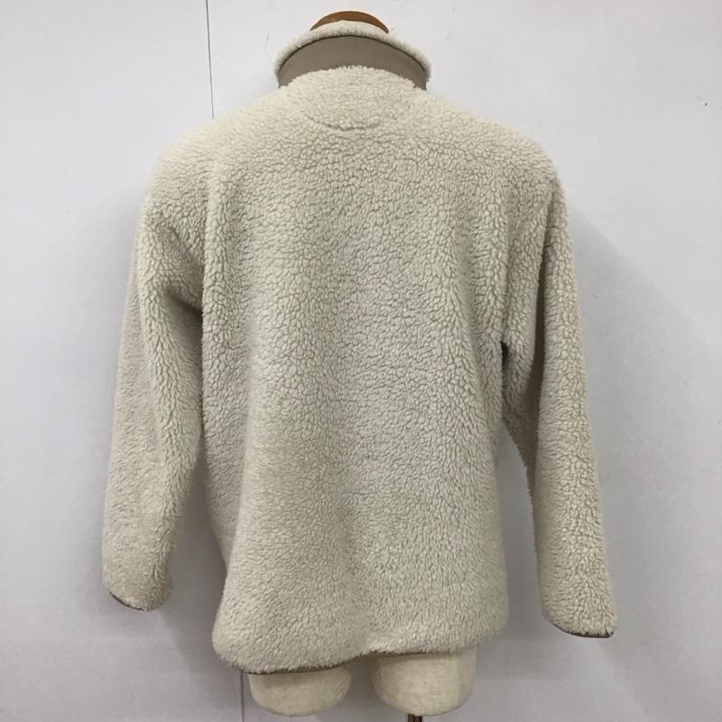 ユニクロ UNIQLO ジャケット、上着 ジャンパー、ブルゾン 341-443221 ホワイトマウンテニアリング 長袖フリースオーバーサイズプルオーバー M 無地 白 / ホワイト /  メンズ USED 古着 中古 10113638
