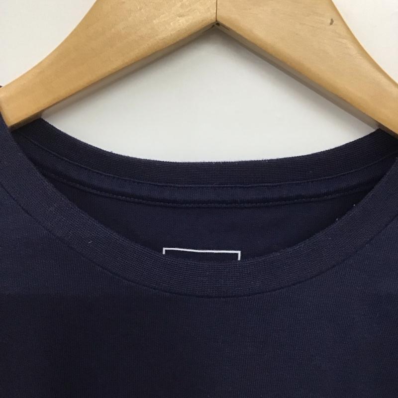 ザノースフェイス THE NORTH FACE Tシャツ 半袖 NTW32108 バンダナ柄 L ロゴ、文字 紺 / ネイビー /  レディース USED 古着 中古 10144127