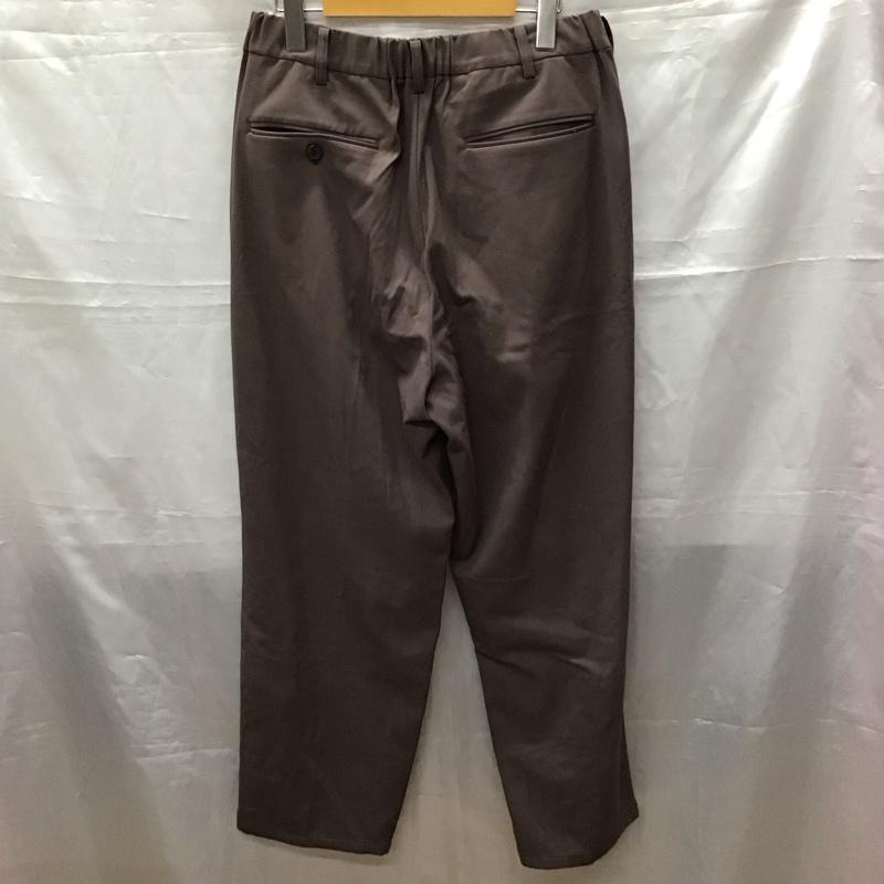 ジュンレッド JUNRed パンツ スラックス ワイドパンツ カジュアルパンツ ワークパンツ スラックス L 無地 茶 / ブラウン /  メンズ USED 古着 中古 10116896