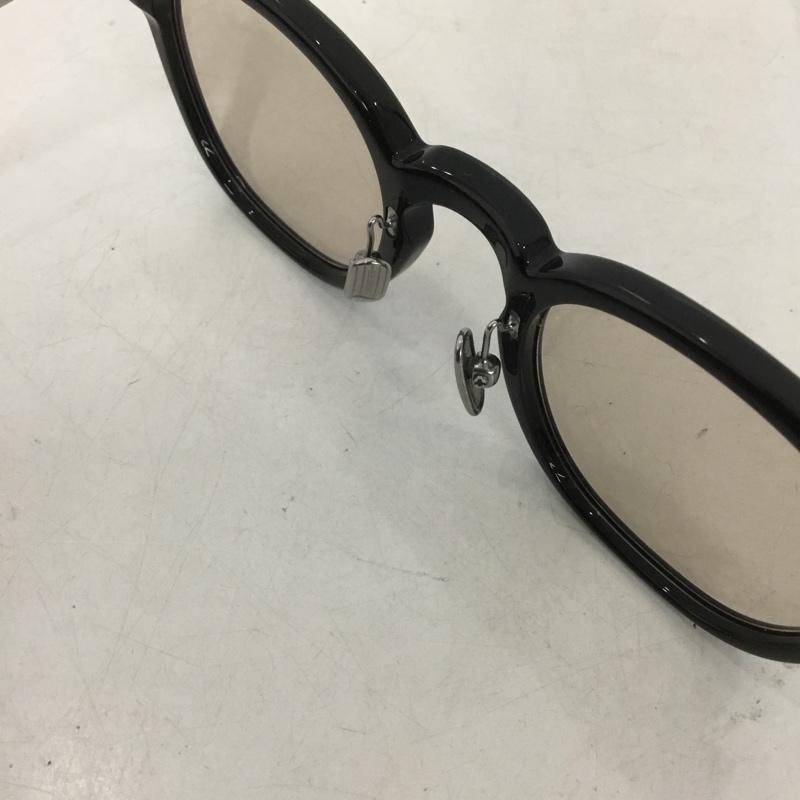 ジェントルモンスター GENTLE MONSTER めがね・サングラス サングラス EDDY カラーレンズ ロゴ、文字 黒 / ブラック / X 銀 / シルバー /  メンズ USED 古着 中古 10142810