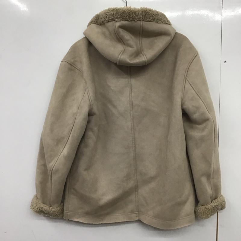ザラ ZARA ジャケット、上着 ジャンパー、ブルゾン ボア ムートン M 無地 ベージュ / ベージュ /  レディース USED 古着 中古 10139452