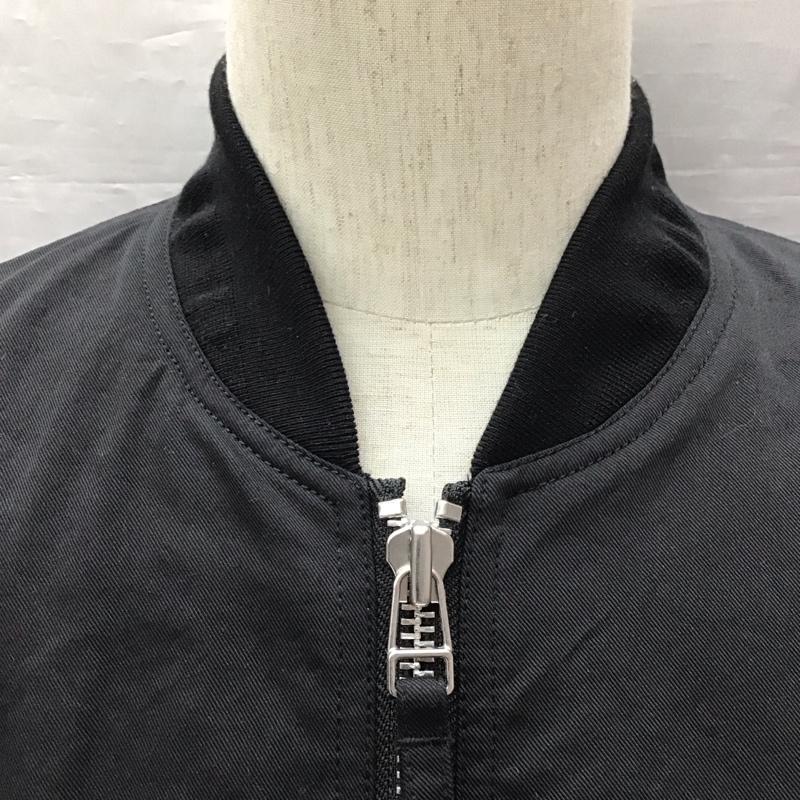ウィム バイ リドム WYM LIDNM ジャケット、上着 ジャンパー、ブルゾン wyjk942 DETACHABLE NYLON GABA FLIGHT BLOUSON L 無地 黒 / ブラック /  メンズ USED 古着 中古 10122096