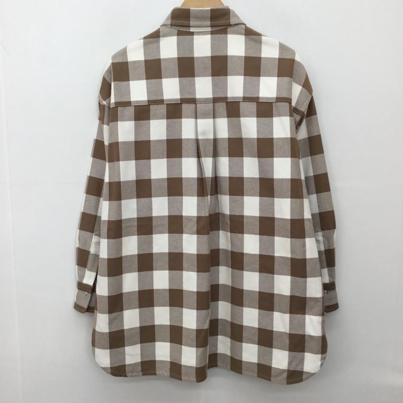 ビューティアンドユースユナイテッドアローズ BEAUTY&YOUTH UNITED ARROWS シャツ、ブラウス 長袖 1611-149-2125 チェック 茶 / ブラウン / X アイボリー / アイボリー /  レディース USED 古着 中古 10141607