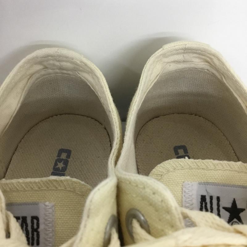 コンバース CONVERSE スニーカー スニーカー M9165 ALL STAR OX 24cm 24.0cm ロゴ、文字 アイボリー / アイボリー /  レディース USED 古着 中古 10133185