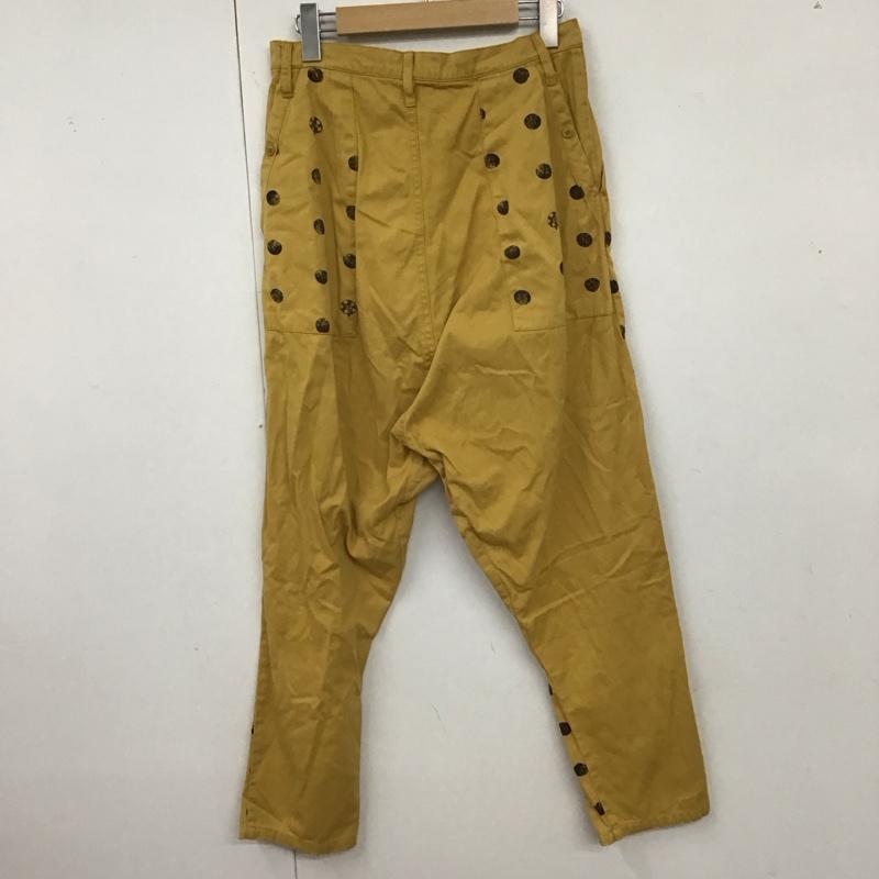 ネ・ネット Ne-net パンツ サルエルパンツ NE23FF623 スタンプ 1  マスタード / マスタード /  レディース USED 古着 中古 10116779