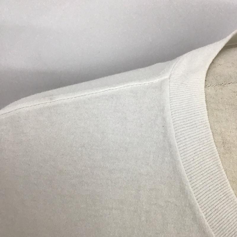 ロンハーマン Ron Herman Tシャツ 半袖 半袖カットソー プリントTシャツ クルーネックカットソー L プリント 白 / ホワイト /  メンズ USED 古着 中古 10126224