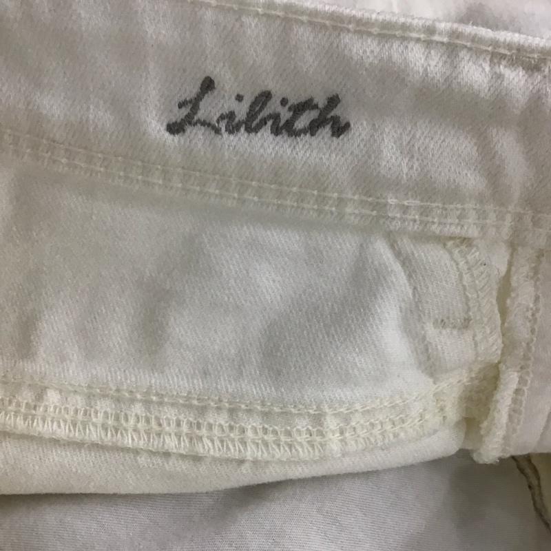 ヤヌーク YANUK パンツ デニム、ジーンズ タグ付 無地 白 / ホワイト /  レディース USED 古着 中古 10150463