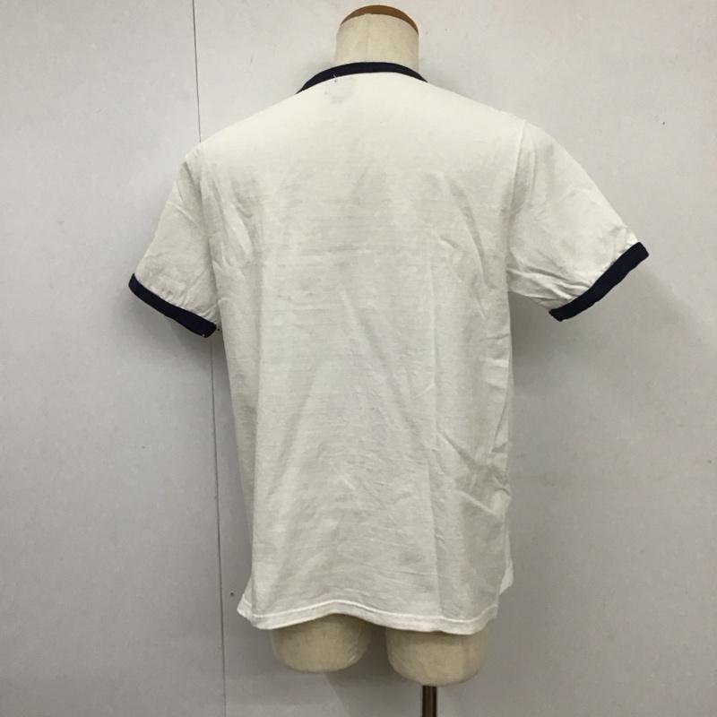 ザリアルマッコイズ THE REAL McCOY S Tシャツ 半袖 半袖 40 プリント 白 / ホワイト /  メンズ USED 古着 中古 10115403