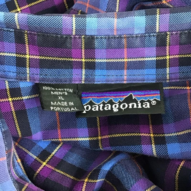 パタゴニア patagonia シャツ、ブラウス 長袖 00年製 ポルトガル製 XL チェック マルチカラー / マルチカラー /  メンズ USED 古着 中古 10121309