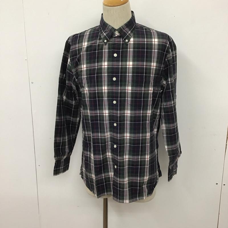 ブルックスブラザーズ BROOKS BROTHERS シャツ、ブラウス 長袖 ボタンダウン 胸ポケット M チェック マルチカラー / マルチカラー /  メンズ USED 古着 中古 10111257