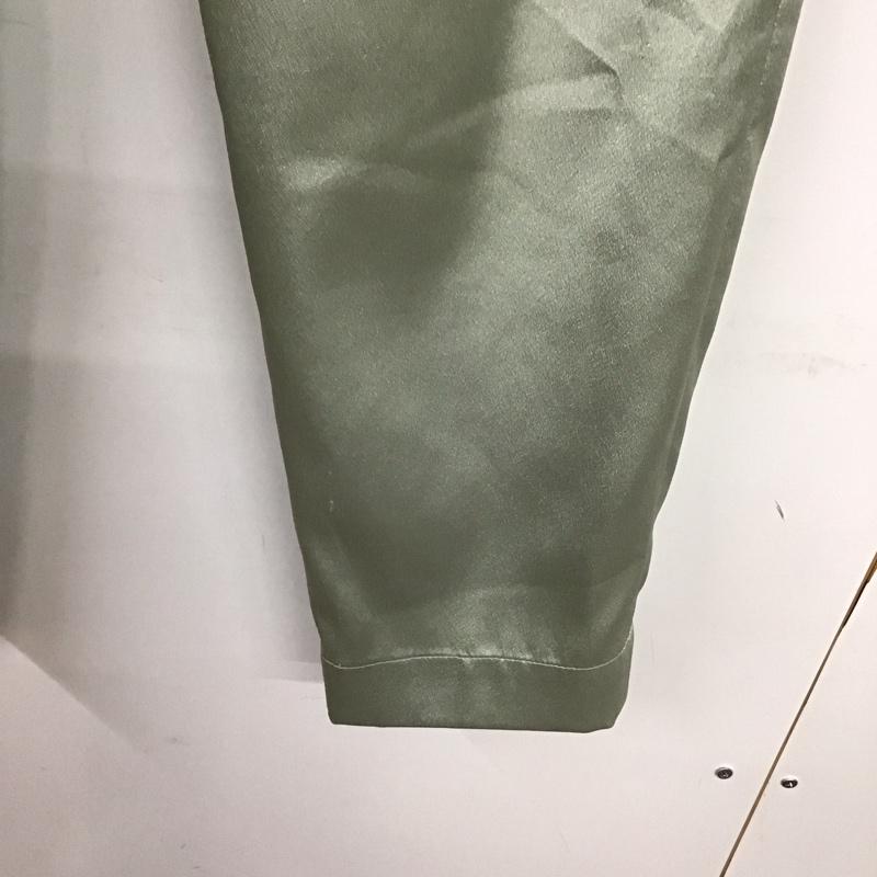 ジャーナルスタンダード JOURNAL STANDARD パンツ ワークパンツ、ペインターパンツ 20-030-400-7010-3-0 ストレートパンツ ワイドパンツ 38 無地 緑 / グリーン /  レディース USED 古着 中古 10132665