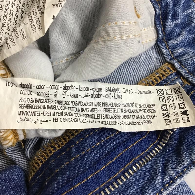 ザラ ZARA スカート ミニスカート デニムスカート ミニスカート カジュアルスカート S 無地 インディゴ / インディゴ /  レディース USED 古着 中古 10117949
