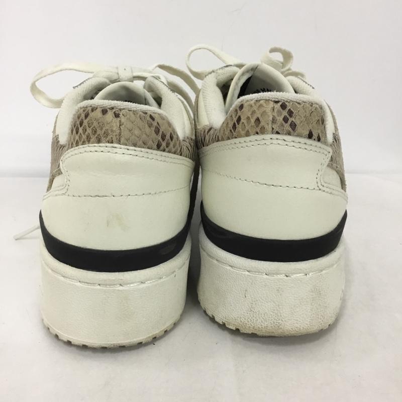 アディダス adidas スニーカー スニーカー HQ1985 FORUM BOLD W 24.5cm 24.5cm ロゴ、文字 アイボリー / アイボリー / X 黒 / ブラック / X 茶 / ブラウン /  レディース USED 古着 中古 10144826