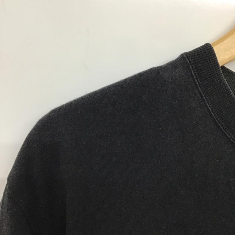 ラッツ RATS Tシャツ 半袖 半袖カットソー プリントTシャツ クルーネックカットソー XL ロゴ、文字 黒 / ブラック /  メンズ USED 古着 中古 10137031