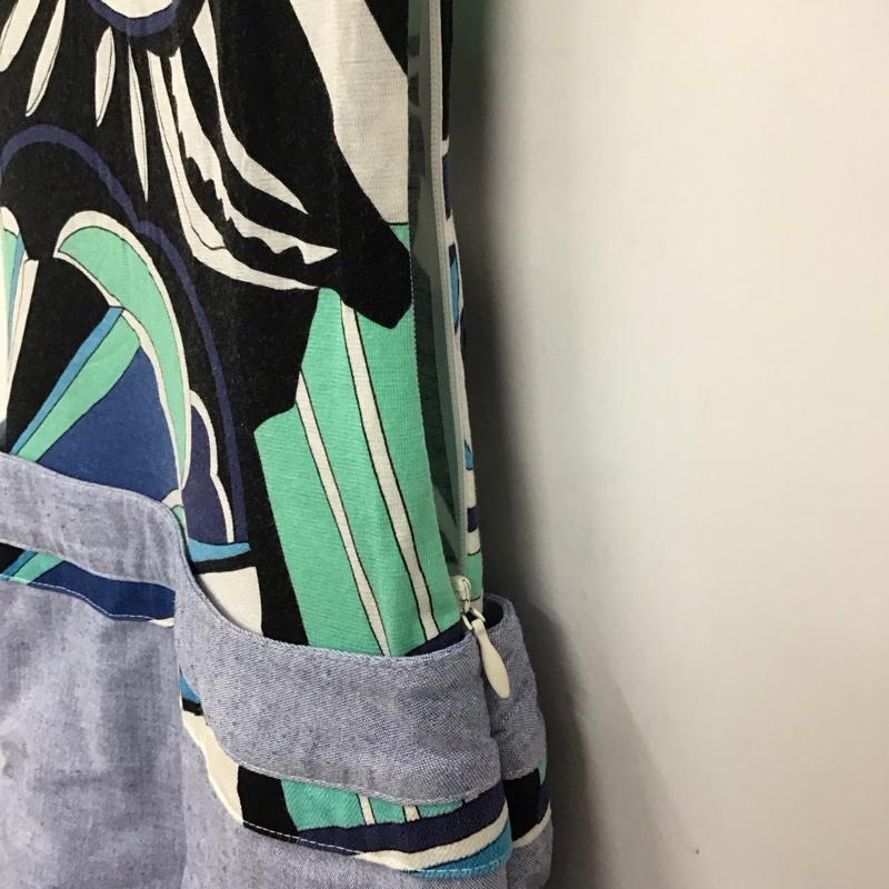 ドルチェアンドガッバーナ DOLCE&GABBANA ワンピース ひざ丈スカート 38  マルチカラー / マルチカラー /  レディース USED 古着 中古 10130329