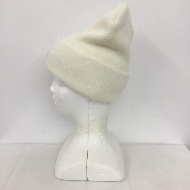 カーハート Carhartt 帽子 ニット帽 A18WWH ACRYLIC WATCH HAT ロゴ、文字 白 / ホワイト /  メンズ USED 古着 中古 10143653