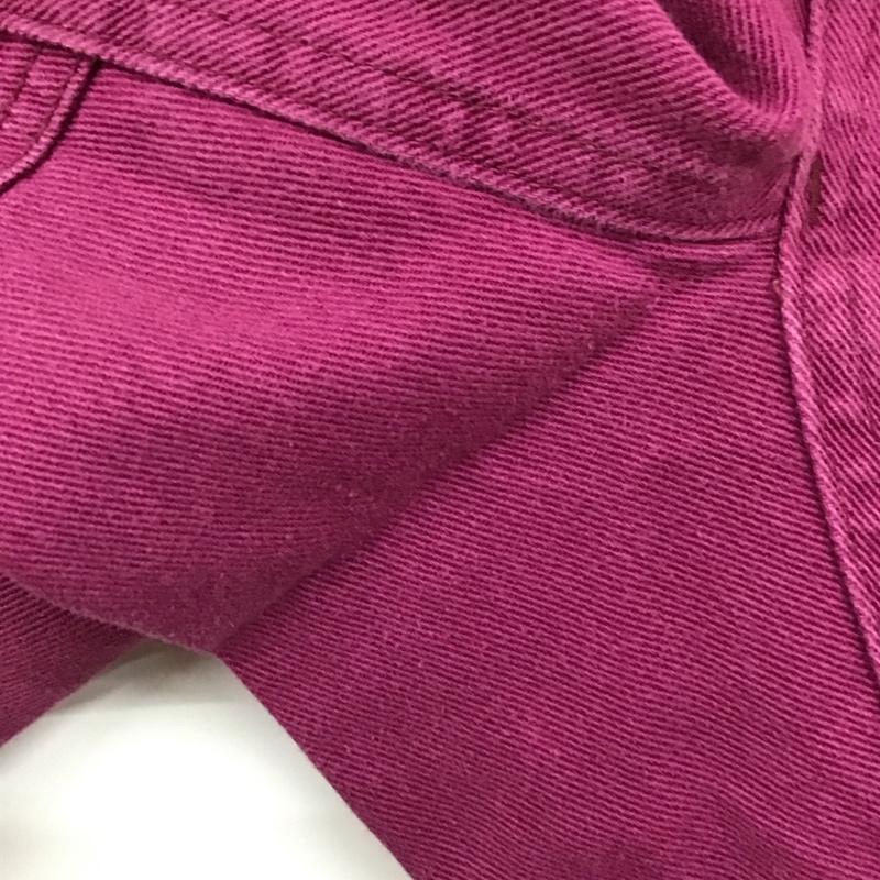 マウンテンマニア mountainmania パンツ ショートパンツ ショートパンツ ハーフパンツ カジュアルパンツ L ロゴ、文字 紫 / パープル /  メンズ USED 古着 中古 10129051