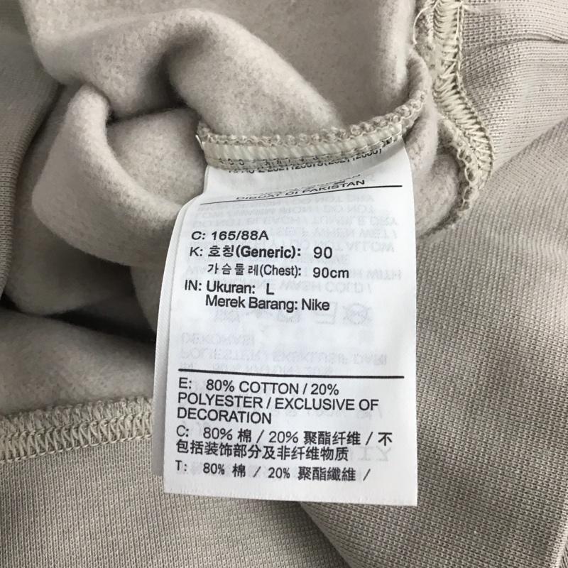ナイキ NIKE トレーナー 長袖 dr5918-236 フェニックスFLCOSクルーL/Sトップ スウェット L ロゴ、文字 灰 / グレー /  レディース USED 古着 中古 10145140
